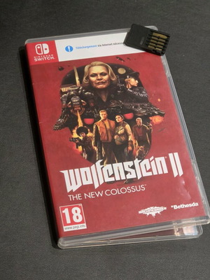 Wolfenstein II The New Colossus Nintendo Switch like new