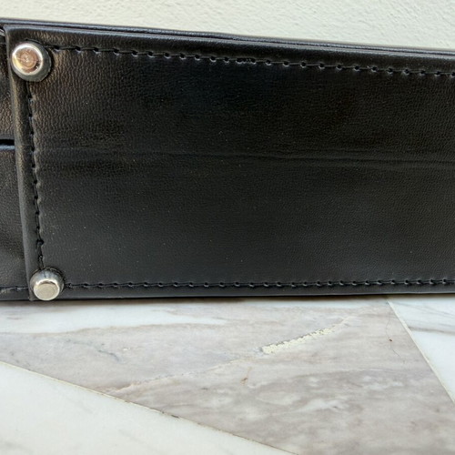 Vintage attaché case black, like new with keys