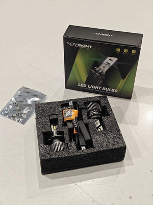 NovSight A500 H7 LED 20000LM 6500K 100W Canbus με δώρο T10 W5W LED