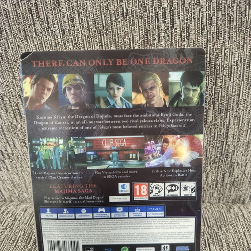 Yakuza Kiwami 2 Steelbook PS4 used