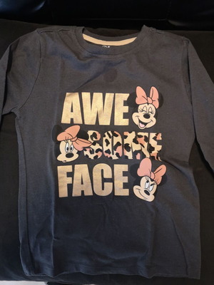 SiNSAY T-shirt used for girl 7 years, 122 cm, grey