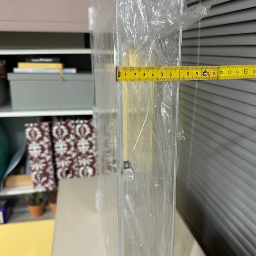 Plexiglass Wall Display Cabinet like new