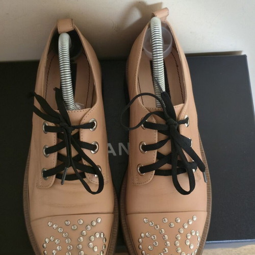 Musette original women's oxford shoes like new, beige leather