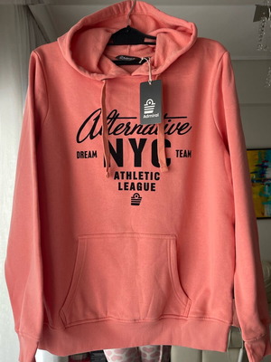 Admiral hoodie pink-salmon new, size L