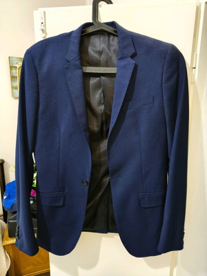 Suit сако мъжко medium синьо H&M като ново