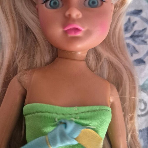 Bibi-Bo El Greco doll used with Seychelles dress