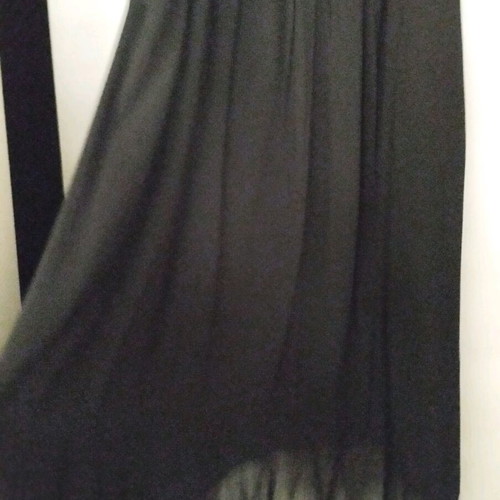 Evening dress black with sequins, new, knee-length viscose
