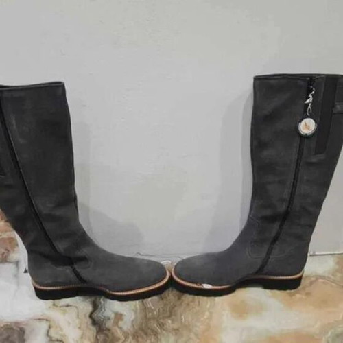 Gabor gray suede boots new size 41