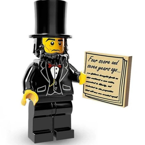 LEGO Collectable Minifigures The LEGO Movie No 5 Abraham Lincoln