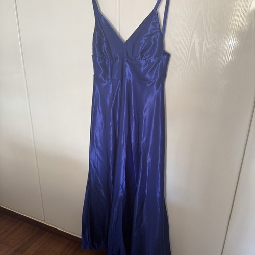 Elegant blue occasion dress, size M