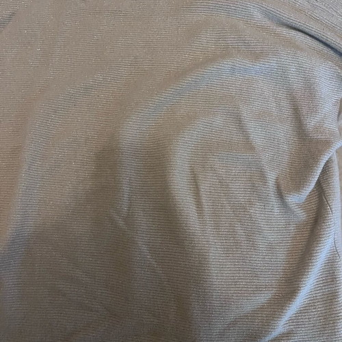 Long beige pullover with rhinestones like new, size L
