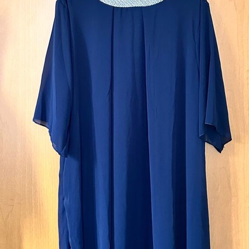 Women's formal dress new, large size 48/50, blue
