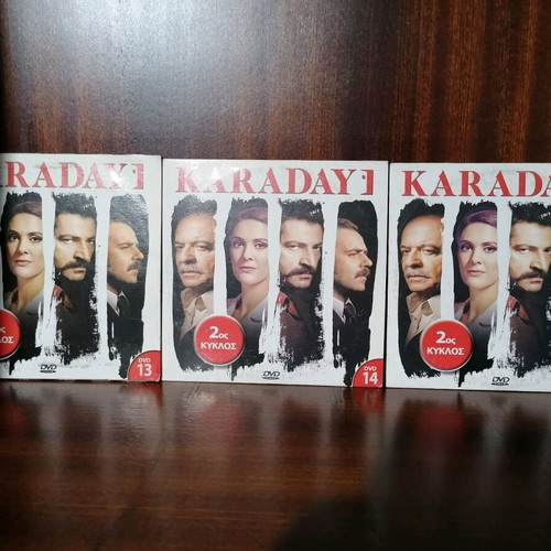Karadayi 12 DVD used, Turkish series with subtitles