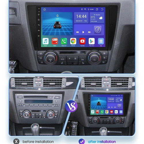 Hizpo Android 14 Car Radio for BMW 3-Series E90 with 6GB RAM 64GB ROM, like new