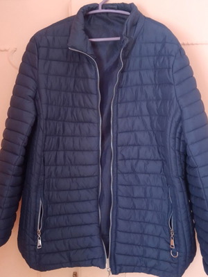 Blue jacket used, sizes L to XXL