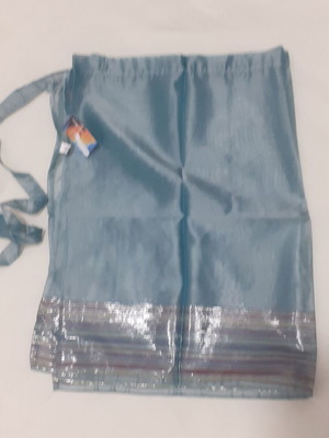 Mini pareo skirt Vendras new, one size, viscose, petrol color