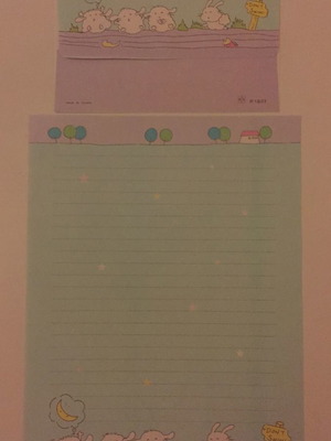 Aromatic letter writing set new