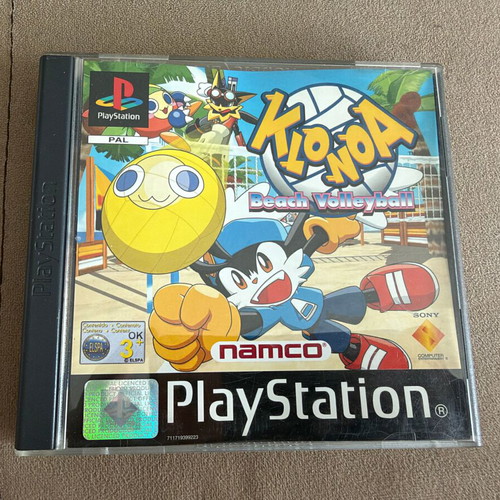 Klonoa Beach Volleyball PS1 game like new