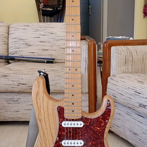 Fender Stratocaster electric guitar used with upgraded parts 2003