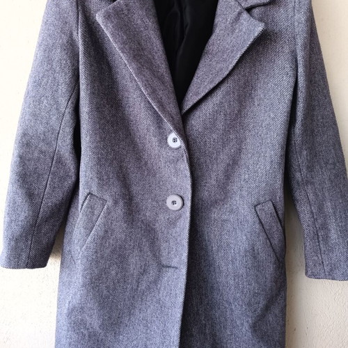 Garantie women's herringbone lined coat with pockets