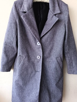 Garantie women's herringbone lined coat with pockets