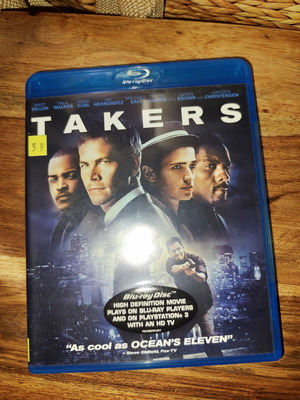 Takers Blu-Ray σαν καινούργιο με ελληνικούς υπότιτλους
