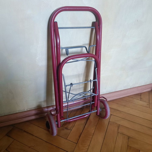 Helper trolley like new, metal foldable, Russian made