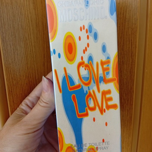 Moschino I Love Love 50 ml Eau de Toilette new women's fragrance