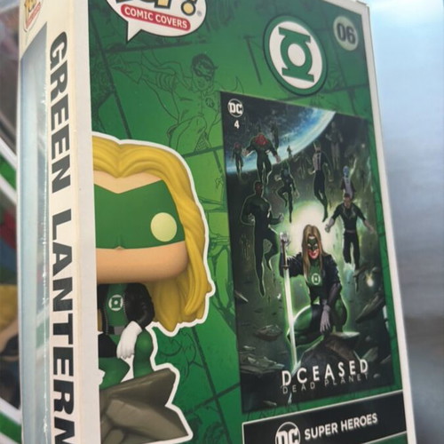 Funko Pop Green Lantern Comic Cover new
