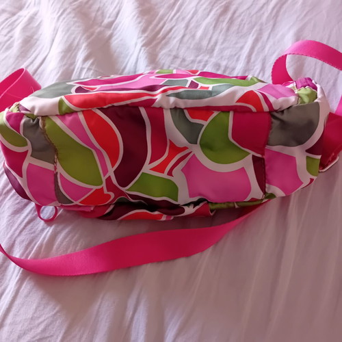 Kipling Vintage Crossbody Bag like new, multicolor psychedelic print