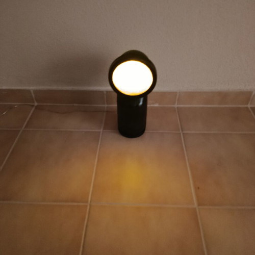 Handmade table lamp with unique lighting and 1m cable