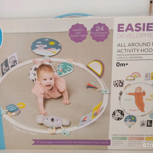 Taf toys Tummy time activity hoop like new