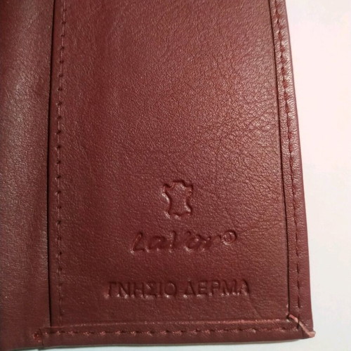 Lavor leather key wallet brown new
