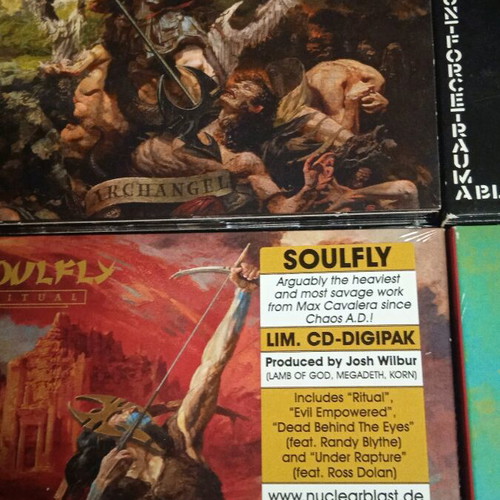 Soulfly and Cavalera Conspiracy CD collection 17 albums like new