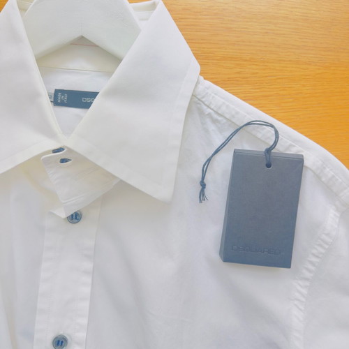 Dsquared2 white shirt like new, slim fit