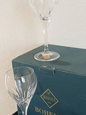 Σετ 6 χειροποίητα ποτήρια νερού Bohemia Crystal 24%