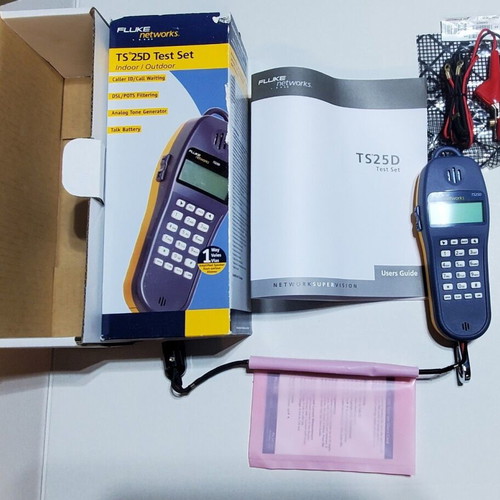 Fluke Networks TS25D Telephone New for Professionals