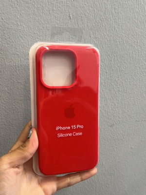 iPhone 15pro silicone case new in box
