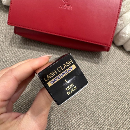 YSL Beauté Set with Mascara and Lipstick with Pouch New