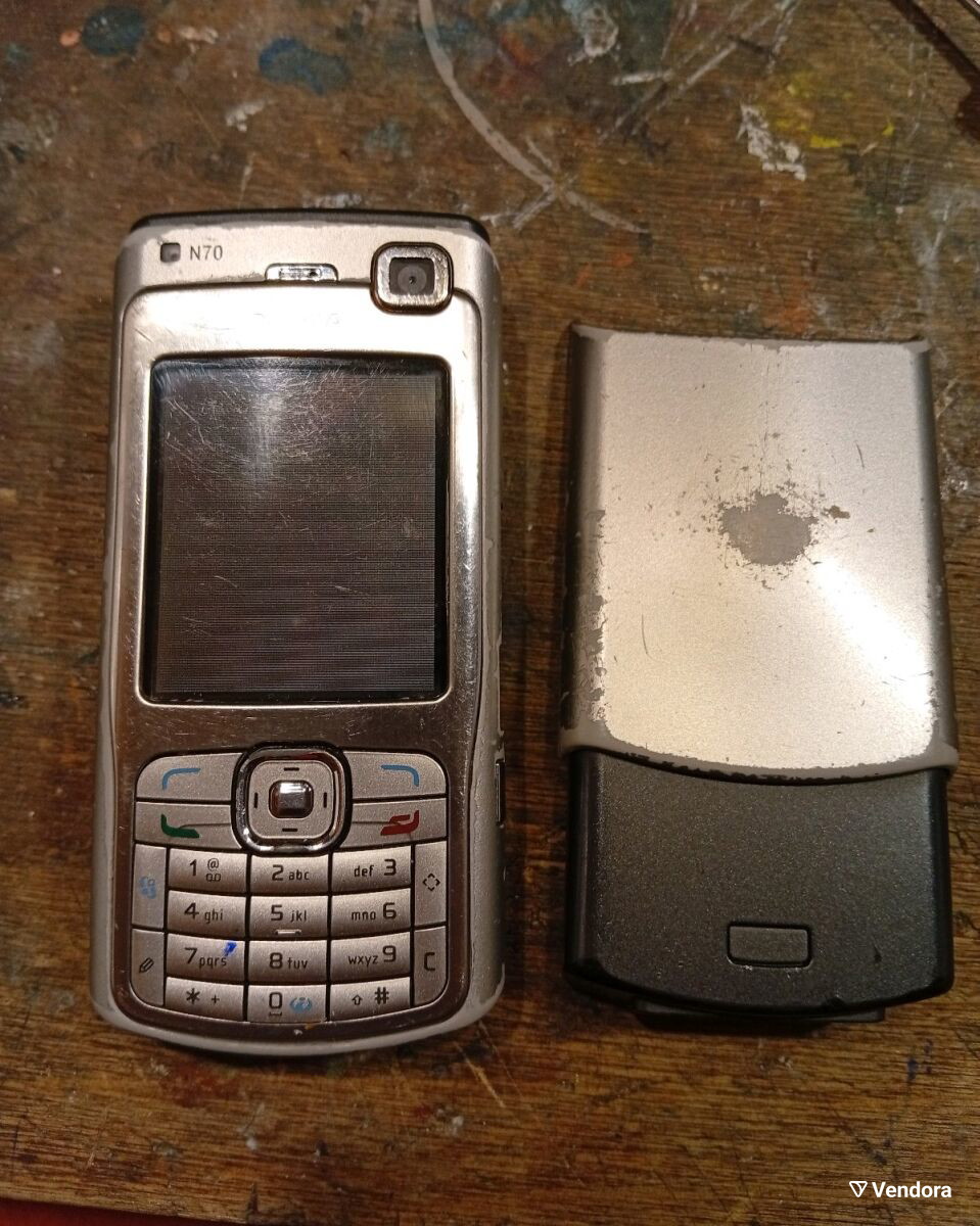 Nokia n70 used for parts with battery - € 9,00 - Vendora.cy