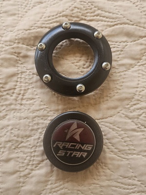Horn button with frame new for aftermarket steering wheels