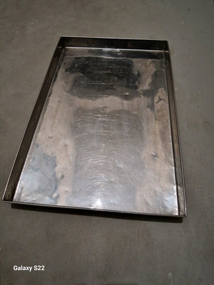 Ταψιά ΙΝΟΞ αντιμαγνητικά σαν καινούργια, σετ 2 τεμαχίων