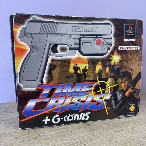 Time Crisis G-Con 45 PlayStation 1 PS1 game used, complete English version