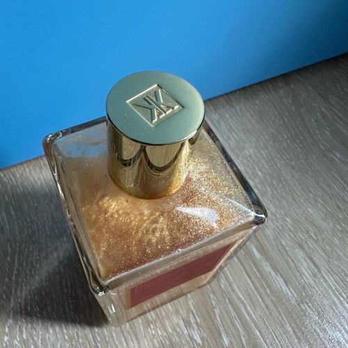 Maison Francis Kurkdjian Rouge 540 sparkling body oil used limited edition 190/200ml