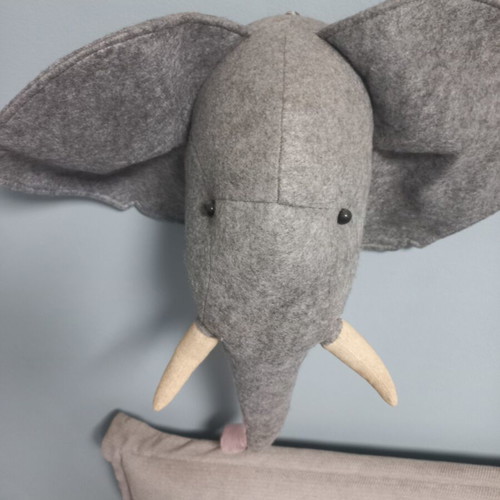 Elephant wall decoration like new, ideal for children's room