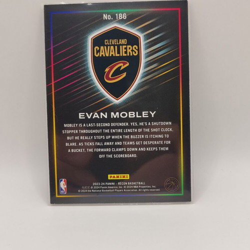Evan Mobley Panini Recon 2023-24 base card new