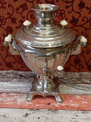 Electric samovar used Soviet-made USSR INOX