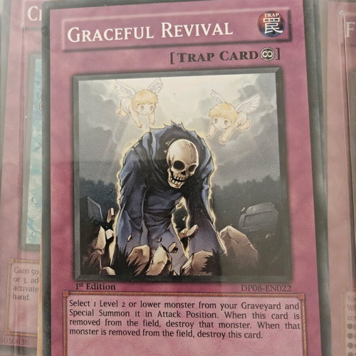 Yu-Gi-Oh card Graceful Revival like new