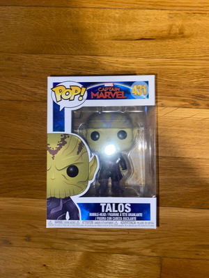 Talos Captain Marvel Marvel Funko Pop like new