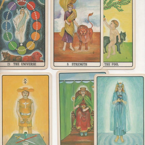 Golden Dawn Tarot Deck collectible by Robert Wang like new